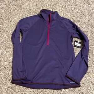Womens purple pullover